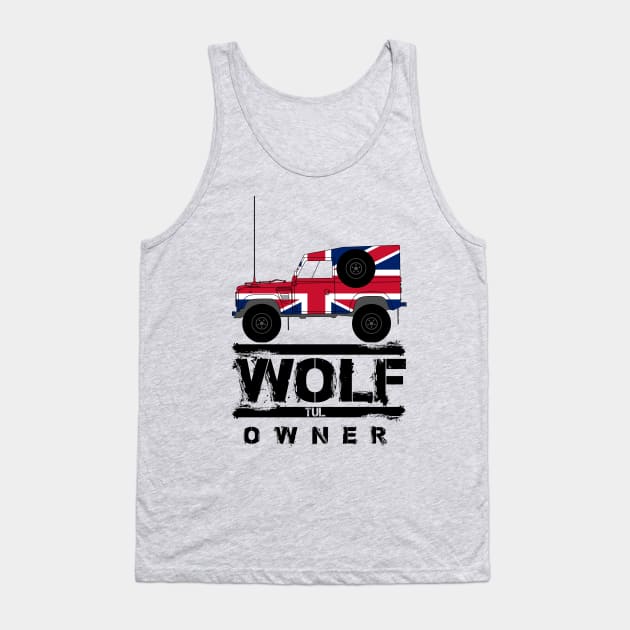 Land Rover Wolf/TUL Tank Top by Mindwisp